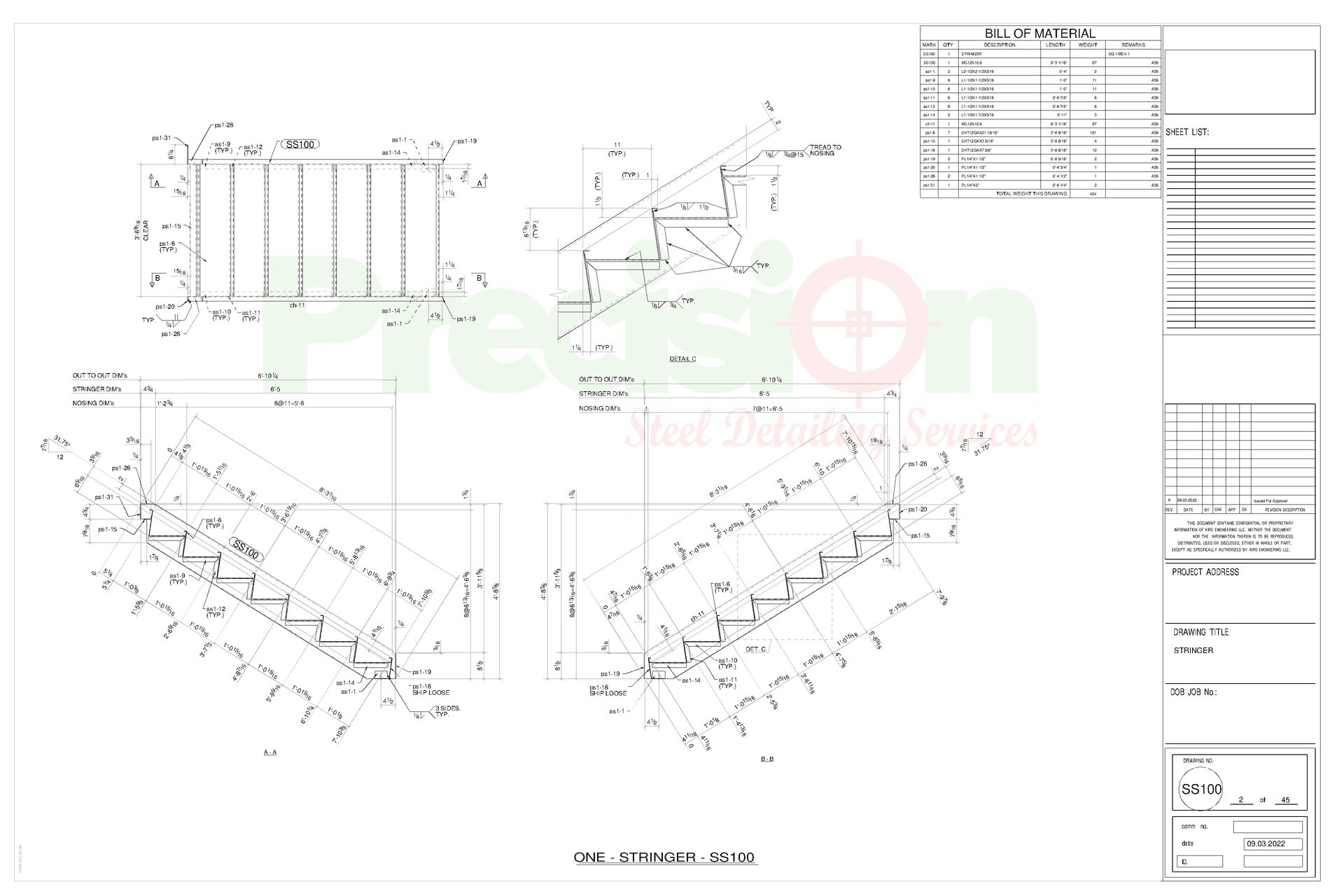 Assembly drawing 2