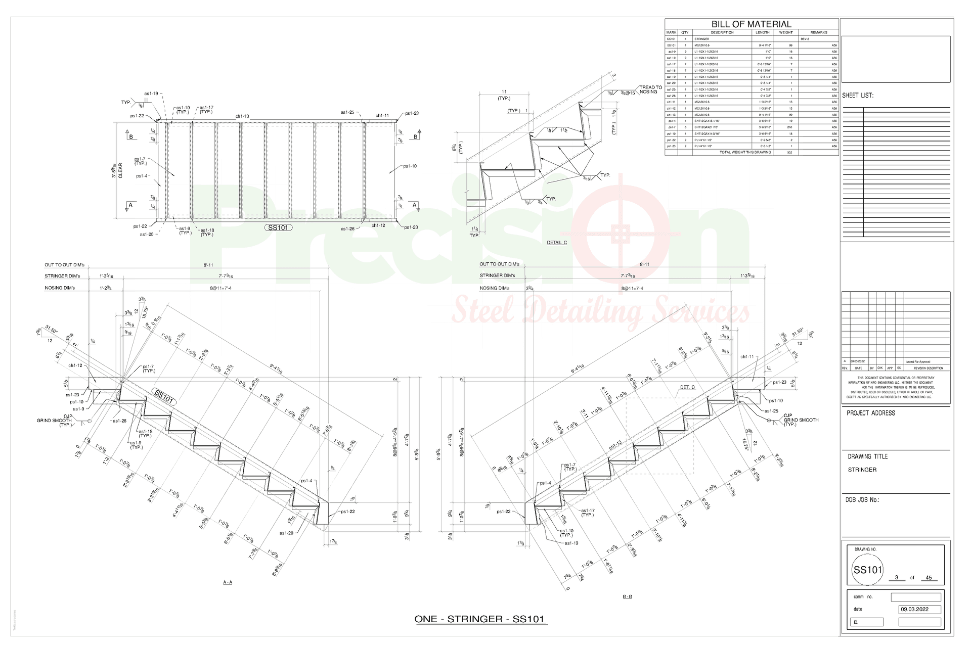 Assembly drawing 3