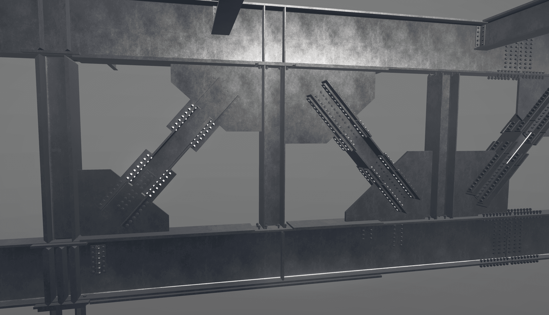 3d image view of Truss Frame